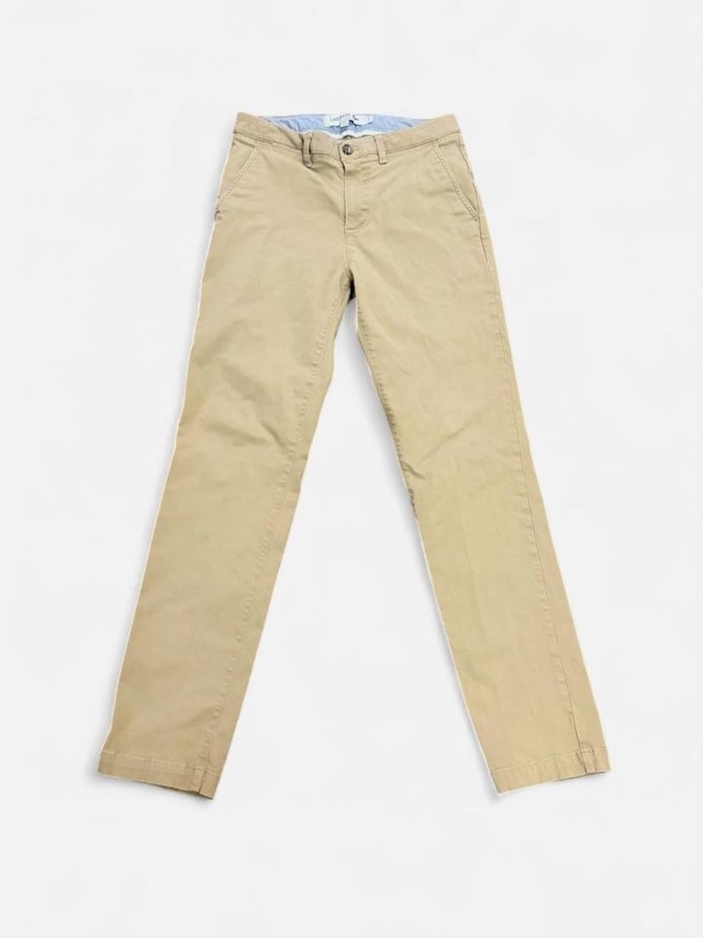 Lacoste Slim Straight Chino Pants - Light Tan